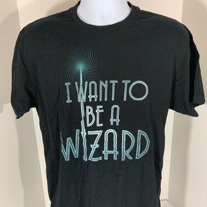 Fantastic Beasts.  “I Want to be a Wizard” shirt L